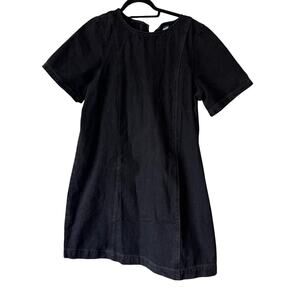 Old Navy Black denim Mini dress